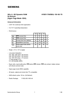 Q67100-Q1104 Datasheet PDF Siemens AG