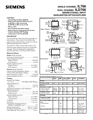 ILD766 Datasheet PDF Siemens AG