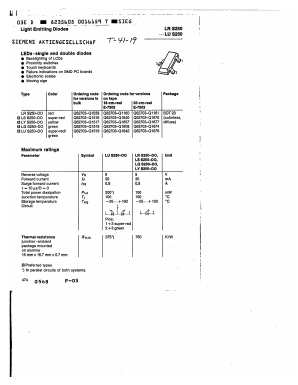 LGS250 Datasheet PDF Siemens AG