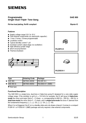 Q67000-A8339 Datasheet PDF Siemens AG
