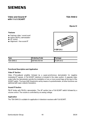 Q67000-A5144 Datasheet PDF Siemens AG