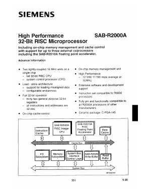 SAB-R2000A-12-A Datasheet PDF Siemens AG