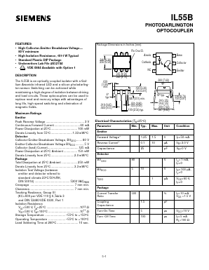 IL55B Datasheet PDF Siemens AG