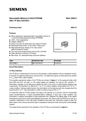 SDA2586-5 Datasheet PDF Siemens AG