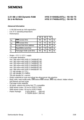 Q67100-Q1123 Datasheet PDF Siemens AG