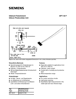 BPY48 Datasheet PDF Siemens AG