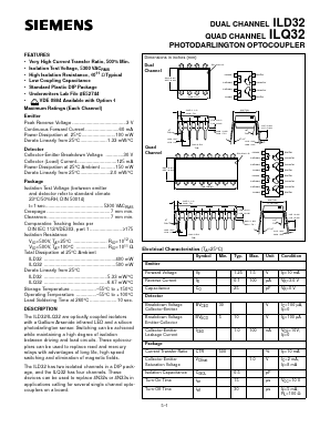 ILD32 Datasheet PDF Siemens AG