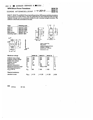 Q62702-U296 Datasheet PDF Siemens AG