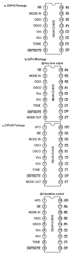 SC91215D Datasheet PDF Silan Microelectronics