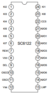 SC6122-002 Datasheet PDF Silan Microelectronics