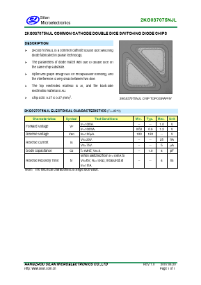 2KG037075NJL Datasheet PDF Silan Microelectronics