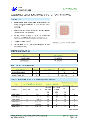 2CW035200JL Datasheet PDF Silan Microelectronics