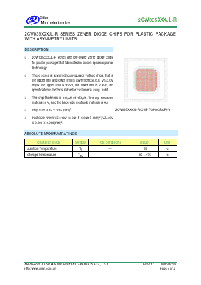 2CW035200JLR Datasheet PDF Silan Microelectronics