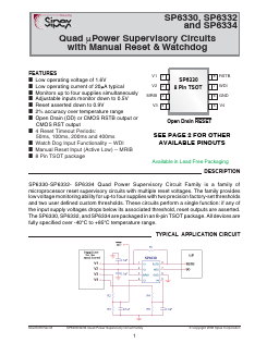 SP6330 Datasheet PDF Signal Processing Technologies