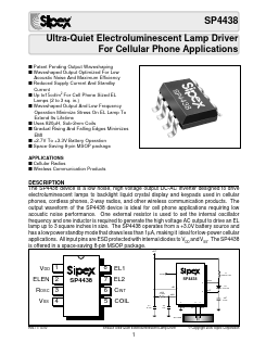 SP4438UEB Datasheet PDF Signal Processing Technologies