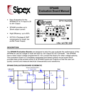 SP4446EB Datasheet PDF Signal Processing Technologies