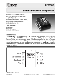 SP4412ACX Datasheet PDF Signal Processing Technologies