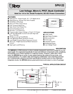 SP6122ACU Datasheet PDF Signal Processing Technologies