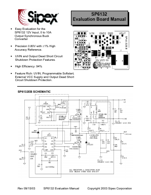 SP6132EB Datasheet PDF Signal Processing Technologies