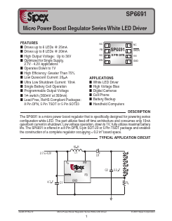 SP6691EK-L/TR Datasheet PDF Signal Processing Technologies