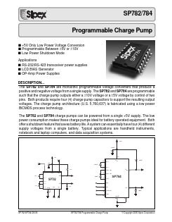 SP782CP Datasheet PDF Signal Processing Technologies