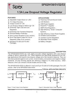SPX29150T Datasheet PDF Signal Processing Technologies