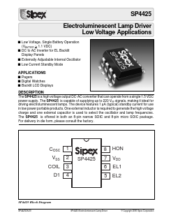 SP4425CX Datasheet PDF Signal Processing Technologies