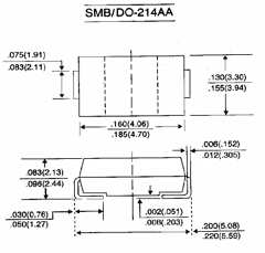 P6SMBJ200C Datasheet PDF Surge Components