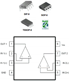 LM393P8-XX-TU Datasheet PDF TAITRON Components Incorporated