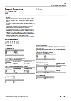 C2012C0G1H682J Datasheet PDF TDK Corporation