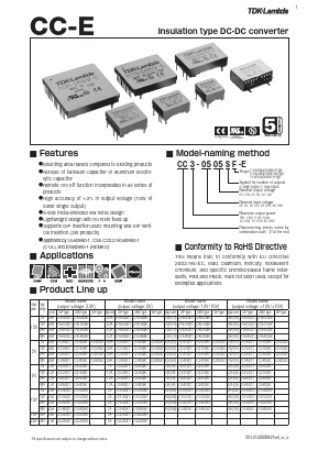 CC10-0503SF-E Datasheet PDF TDK Corporation