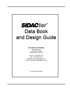 P3602ACMC Datasheet PDF Teccor Electronics