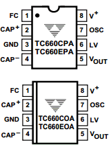 TC660COA Datasheet PDF TelCom Semiconductor, Inc