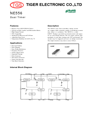 NE556 Datasheet PDF Tiger Electronic