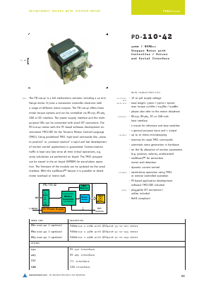 PD3-110-42 Datasheet PDF TRINAMIC Motion Control GmbH 