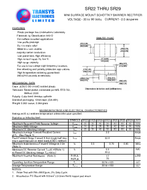 SR25 Datasheet PDF Transys Electronics Limited