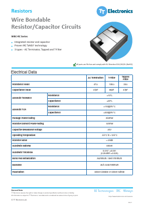 WBD-DSOT23R-470-M-470-M Datasheet PDF TT Electronics.