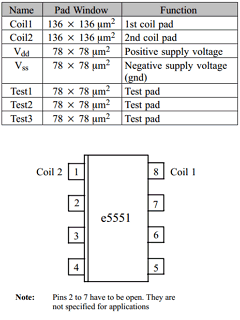 E5551 Datasheet PDF Temic Semiconductors