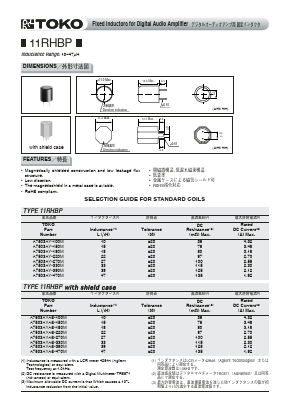 A7503AY-330M Datasheet PDF Toko America Inc 