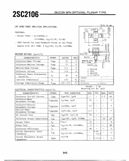 2SC2106 Datasheet PDF Toshiba