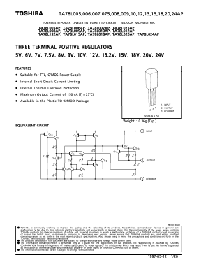 TA78L024AP Datasheet PDF Toshiba