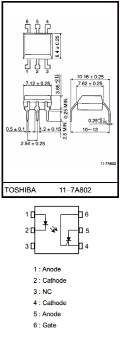 TLP747J Datasheet PDF Toshiba