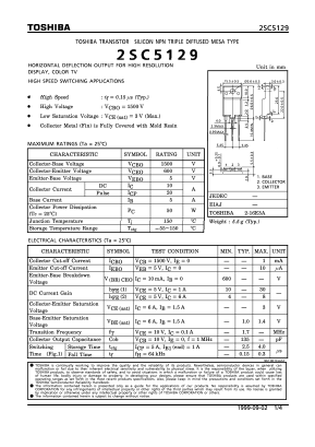 2SC5129 Datasheet PDF Toshiba