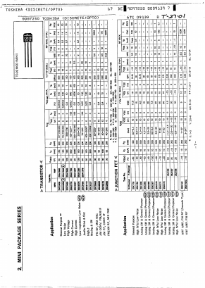 2SA1378 Datasheet PDF Toshiba