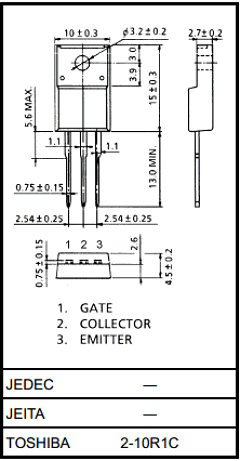 GT20J321 Datasheet PDF Toshiba