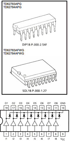 TD62783AFWG Datasheet PDF Toshiba