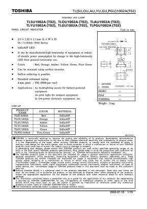 TLPGU1002A Datasheet PDF Toshiba