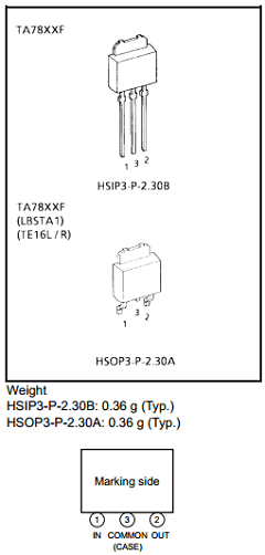 TA78057F Datasheet PDF Toshiba