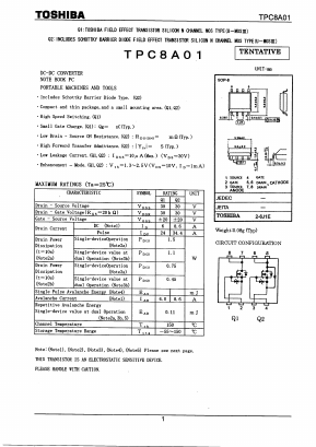 TPC8A01 Datasheet PDF Toshiba