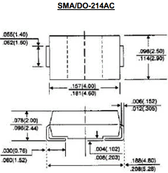 P4SMAJ8.0 Datasheet PDF Transys Electronics Limited